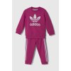 Detská tepláková súprava adidas Originals CREW SET ružová farba, IX5149 92