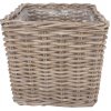 Prosperplast RATO LOW Kvetináč 26,2cm 15,8l ratan mocca DRTS265L