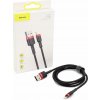 Baseus CALKLF-B19 USB / Lightning QC3.0, 1m, černý/červený