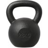Liatinový kettlebell HMS KZG28 28 kg - čierny