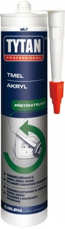 Tytan Professional Akrylový tmel biely 280 ml