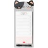Magnetický odtrhávací blok Legami Nechcem Forget - Magnetic Notepad - Meow uni