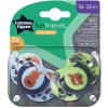 Tommee Tippee Cumlík silikón Fun 18-36 m 2 ks