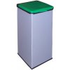 Kartónový stojan na triedenie odpadu so zeleným vekom, 90 l