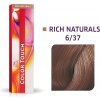 Wella Professionals Color Touch Rich Naturals farba 6/37 Dark Blonde Gold Brown 60 ml
