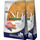 N&D Ancestral Grain Adult Medium & Maxi s jahňacím & čučoriedkami 2 x 12 kg