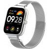 eses Milánsky tah pre Xiaomi Redmi Watch 4, 5, 6 a Smart Band 8 Pro a 9 Pro - Strieborný