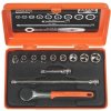 BAHCO SOCKET SET 1/4 6712RN
