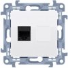 Dátová 1-zásuvka KONTAKT SIMON 10 1xRJ45 cat.6e biela C61.01/11