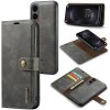 DG.MING 113835 DG.MING Peňaženkový obal 2v1 Samsung Galaxy S25 Edge šedý