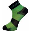 nanosox SPORT CYCLON ponožky .35-36 .čierna a zelená