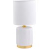 Zuma Line Zuma Line HS8720-WH - Stolná lampa 1xE14/40W/230V biela/zlatá ZL0803 + záruka 3 roky zadarmo + záruka 3 roky zadarmo