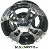 XATV Disk AR112 10x5 4/156, 9x8 4/115, YAMAHA Raptor 660/ 700, YFZ 450, čierny/ strieborný ROZMER: 10x5 rozteč 4/156 - strieborný