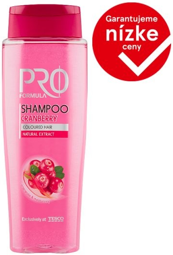 Tesco Pro Formula šampón Cranberry 400 ml od 1,95 € - Heureka.sk