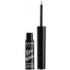 NYX Matná očná linka so štetcom Professional Makeup modrá 3,5 ml