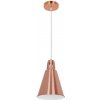 Klausen | Klausen KL 6239 - Luster na lanku SHADE 1xE27/15W/230V medená | KS0057