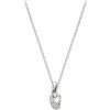 Strieborná náhrdelník Silver Cat SC074