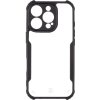Tactical Quantum Stealth Kryt pre Apple iPhone 16 Pro Clear/Black (8596311256882)