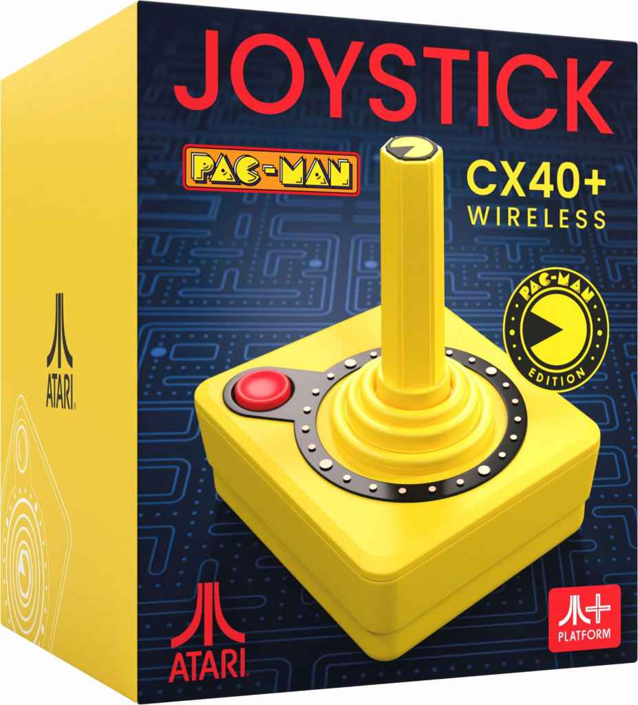 Atari 2600+ CX40+ Wireless Joystick Pac-Man Edition