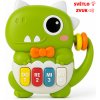 Mini Club dinosaurus pianko 15 cm na batérie so svetlom a zvukom