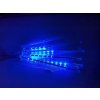 HIBRIGHT LED vianočné osvetlenie meteor, 8ks ( 30cm/ks ), padajúce hviezdy, IP44, modrá