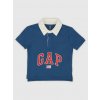GAP Baby polo tričko s logom Tmavomodrá 12-18M