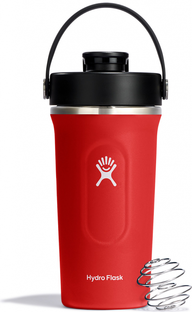 Hydro Flask 24 Oz Insulated Shaker 710 ml červená