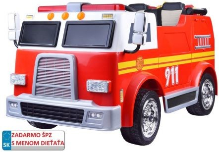 Elcars Elektrické hasičské autíčko Červená od 373 € - Heureka.sk