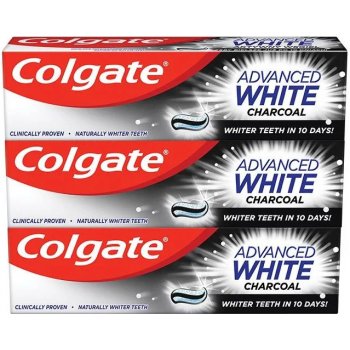 Colgate Advanced White Charcoal 3 x 75 ml