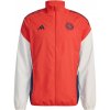Adidas Bunda BAYERN MNICHOV Presentation červené velikost: M