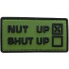 WARAGOD Nut UP PVC nášivka, zelená
