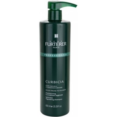 Rene Furterer Curbicia Lightness Regulating Shampoo For Scalp Prone to Oiliness Salon Product 600 ml
