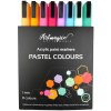 Artmagico Akrylové fixy SMART s jemným hrotom - pastelové 8 farieb