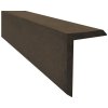 Ukončovacia lišta pre terasové dosky WPC 40 x 60 x 2200 mm hnedá