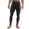Pánske kompresné legíny s vysokým pásom Under Armour COLD WEATHER GRID LEGGINGS čierne 6007128-001 - 3XL