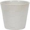 MALMO POT - BLOCK WHITE #11CM/H10CM