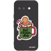 Picasee silikónový čierny obal pre Google Pixel 9a - Hot Cocoa Club