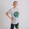 Tričko Minecraft Grey
