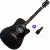 Pasadena PDC-200 Basic SET Black Akustická gitara