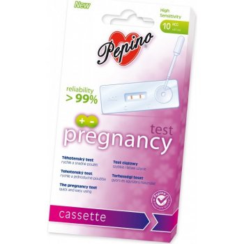 Pepino Pregnancy Cassette tehotenský test od 1,3 € - Heureka.sk