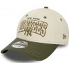 New Era 9FO White Crown MLB New York Yankees Ivory/New Olive/Stone one size