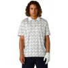 Pánske tričko CCM Polo Print Blanc M