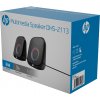 HP Počítačové reproduktory DHS-2113, 2.0, 6W, černé, Bluetooth, podsvícení