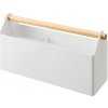 Yamazaki Organizér kancelársky Tosca 4152, kov/drevo, š. 27 cm, biely