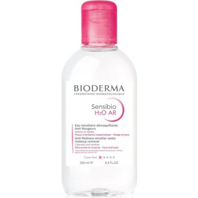 Bioderma Sensibio H2O AR micelárna voda pre citlivú pleť so sklonom k začervenaniu 250 ml