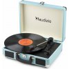 Audizio RP116BL Gramofón v kufríku s BT In/Out