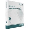 Kliniderm Foam Silicon Border Krytie na rany penové silikónové sterilné 15 x 15 cm 5 ks