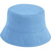 Beechfield B 90N Organic Cotton Bucket Hat COT-53090N41012 modrá nebesky