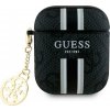 Guess AirPods 1/2 cover 4G Printed Stripes Charm GUA2P4RPSK
