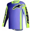 ALPINESTARS dres RACER PORTL fialová/žltá fluo 2026 - S